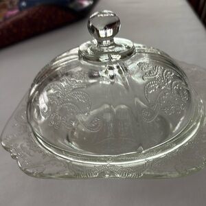 Classic Vintage Indiana Glass Butter Dish